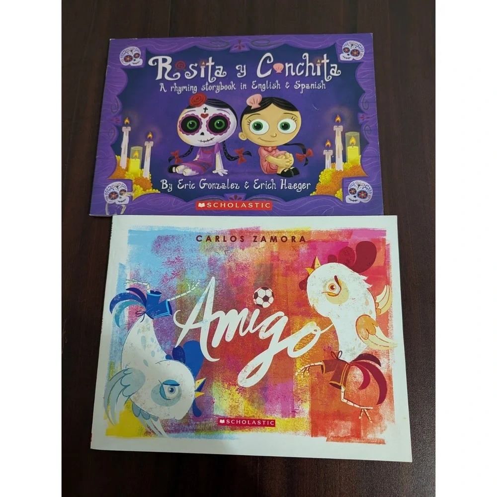 Rosita Conchita Spanish, English Kids Book, Amigo By Carlos Zamora